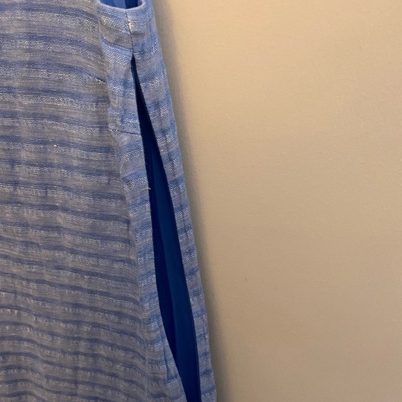 Vineyard Vines Linen Embroidered Sleeveless Dress - Picture 3 of 6